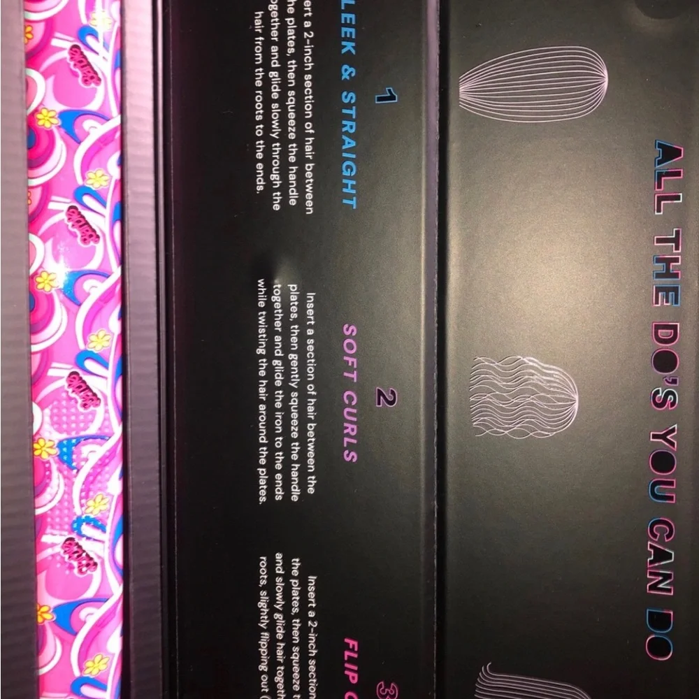 💗 Barbie Totally 2-In-1 Hair Styler - Pink swirl